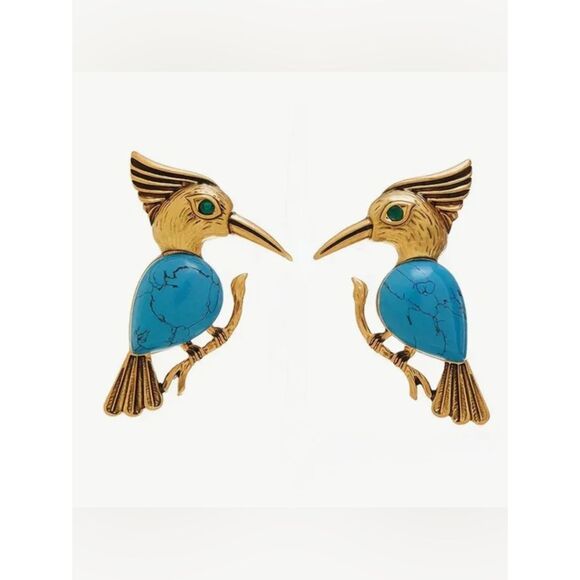 Free People Jewelry - Boho bird earrings #2471